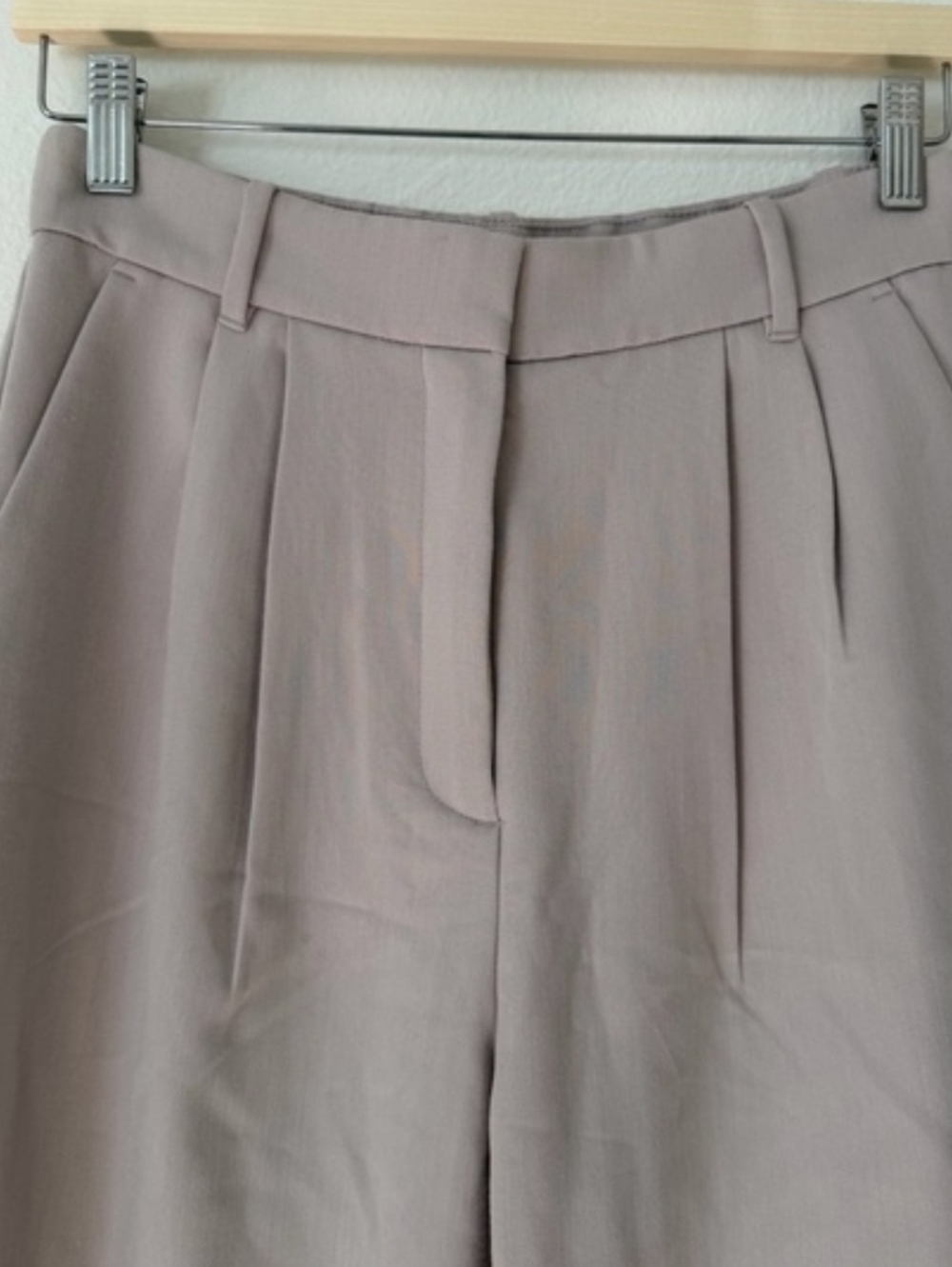 Abercrombie & Fitch Sloane Pant Wide Leg Trouser Pleated Small Stretchy NWOT - Picture 4 of 11